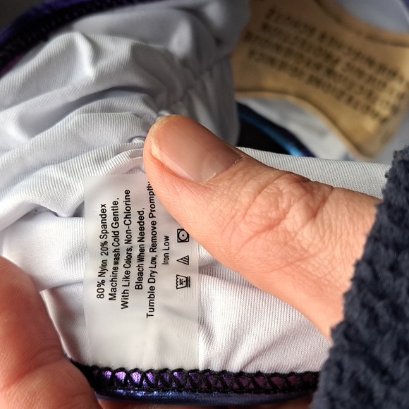 IVE GOT TWO TICKETS TO PARADISE! Handmade sequin and lace bathing suit top! - Picture 6 of 8